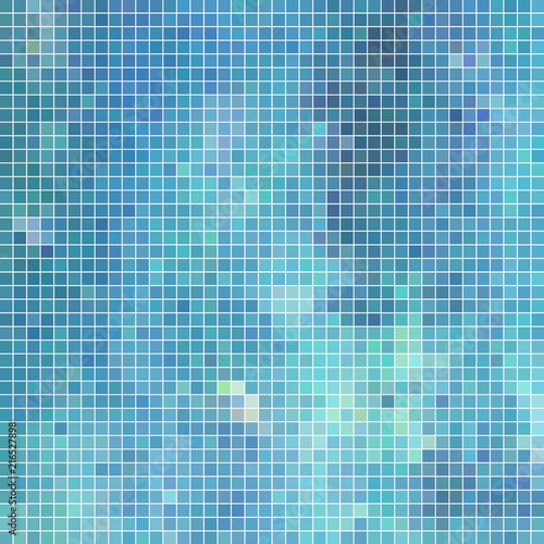 abstract vector square pixel mosaic background