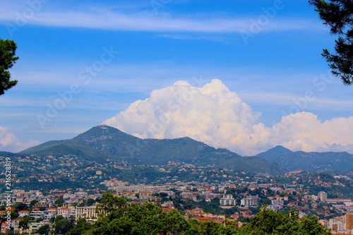 French Alps from Nice France