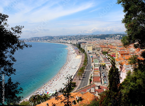 Nice France beach 