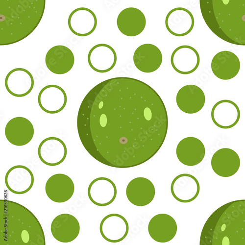 Green orange pattern design is suitable for the background of a product