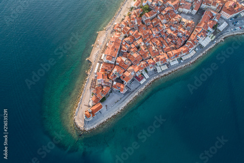 Piran on Slovenian adriatic coast