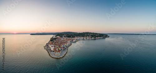 Piran on Slovenian adriatic coast photo