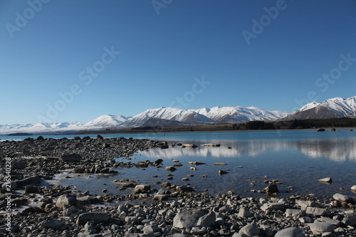 New Zealand lake view