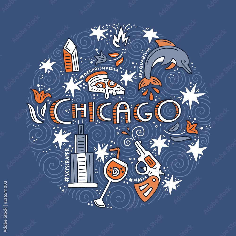 Chicago Vector Concept