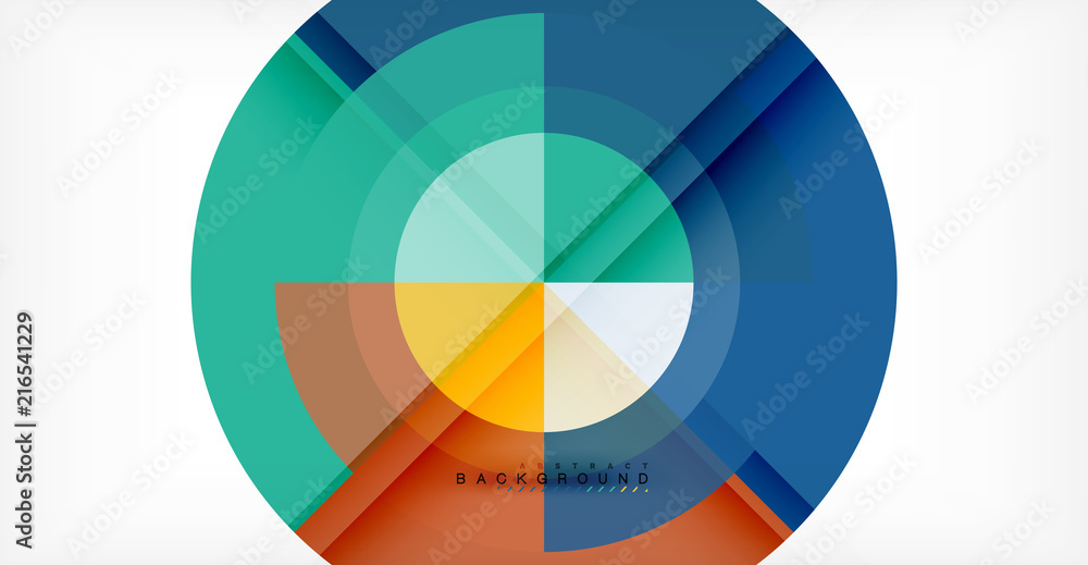 Vector circle abstract background Vector circle abstract background