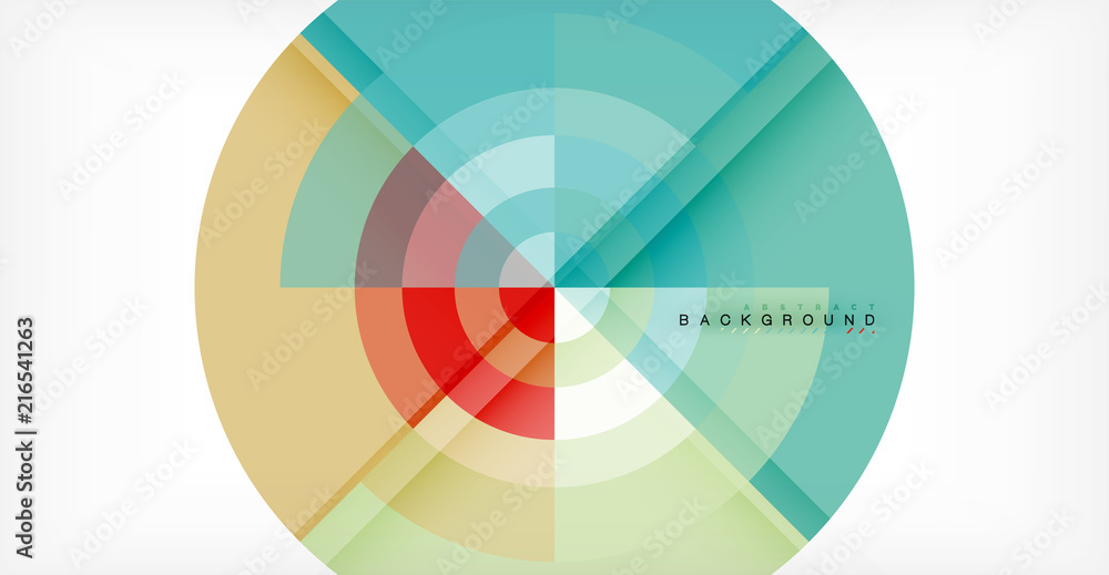 Vector circle abstract background Vector circle abstract background