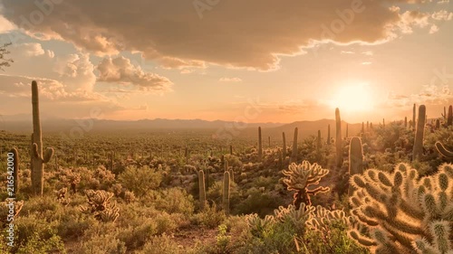 Desert Valley Sunset Timelapse/Hyperlapse - View 12 photo