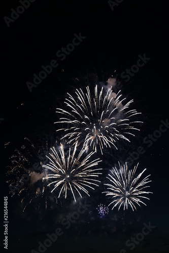 Fireworks at Lake Zug, June 2018, Switzerland