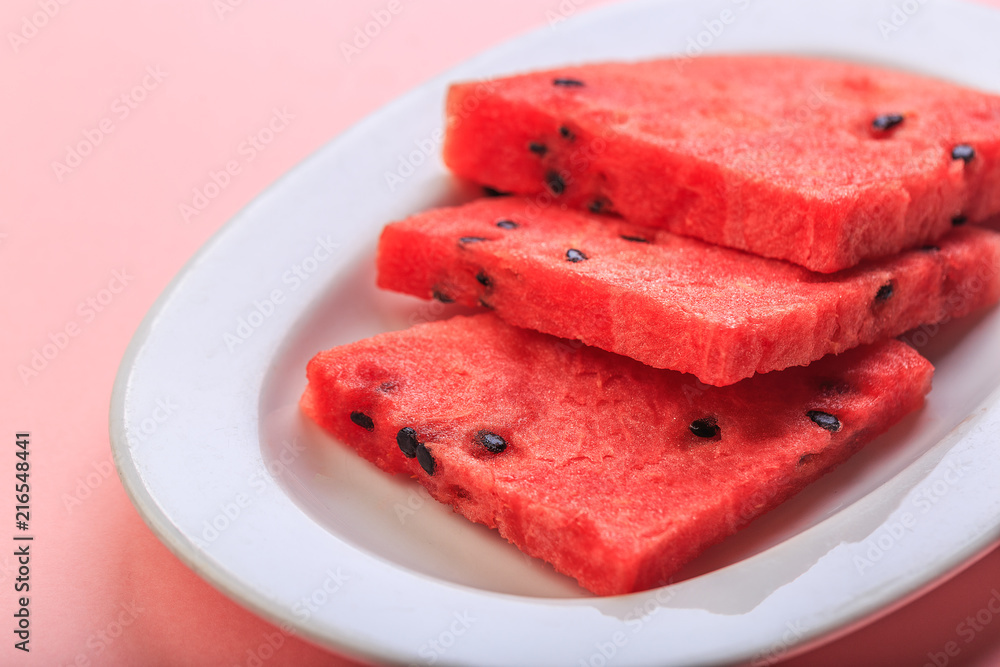 watermelon close-up