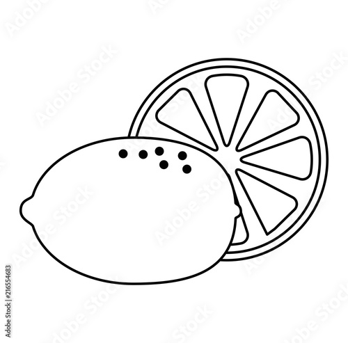 fresh lemon citrus fruit