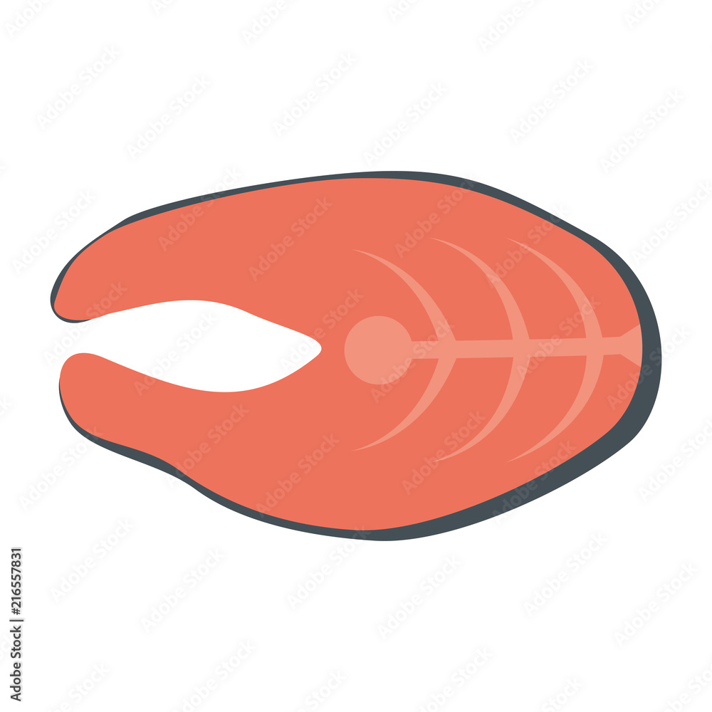 fresh salmon steak fish fresh salmon steak fish