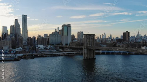 Wallpaper Mural Aerial shot of New York City from Brooklyn Torontodigital.ca