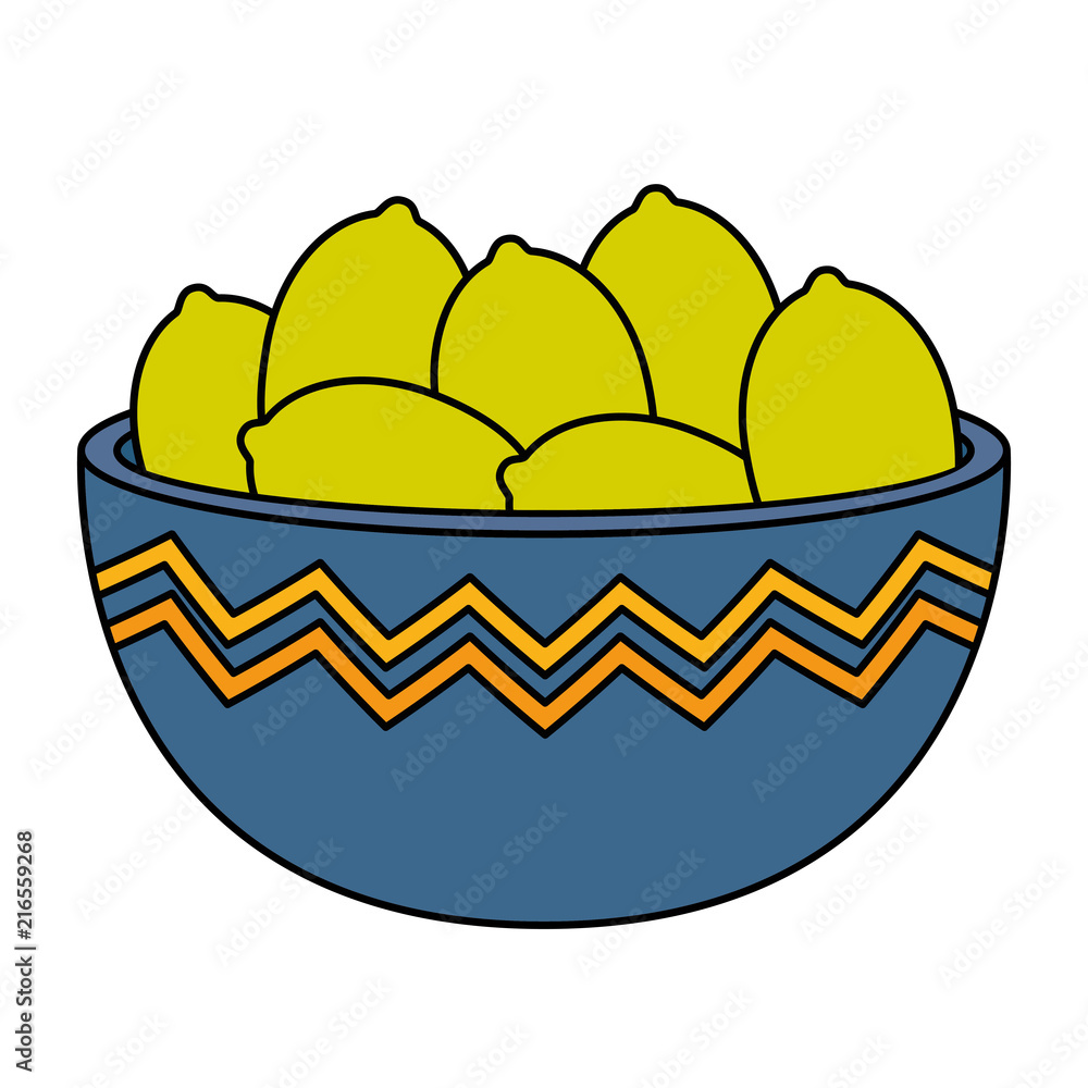 kitchen bowl with lemons kitchen bowl with lemons