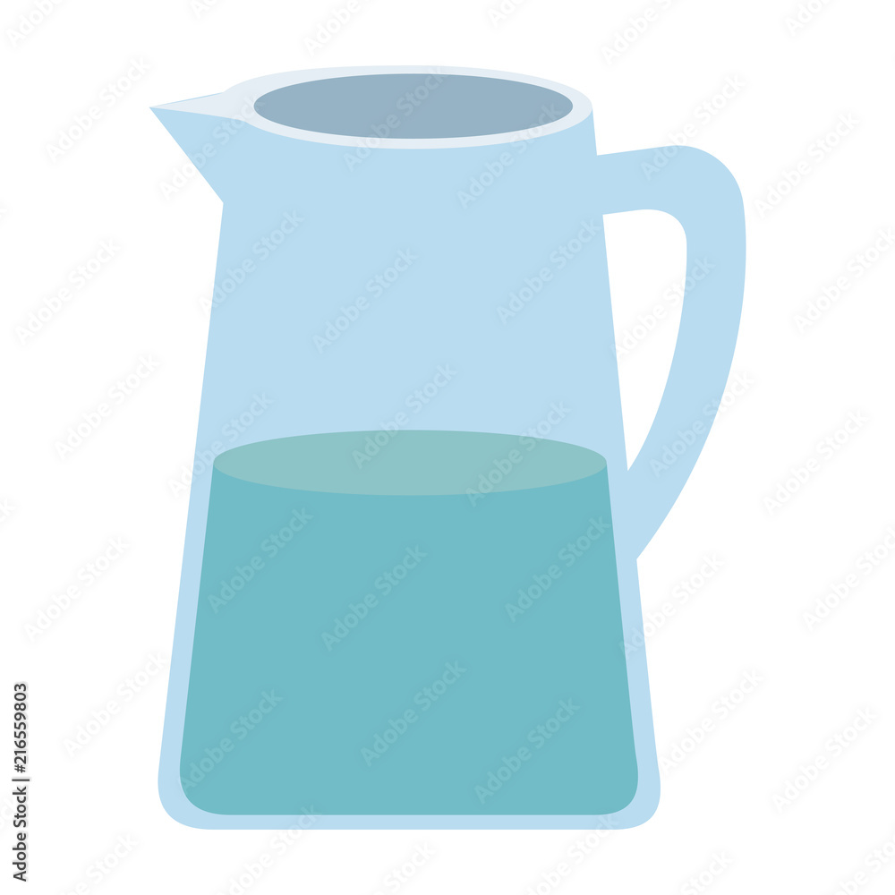 water jar isolated icon vector illustration design