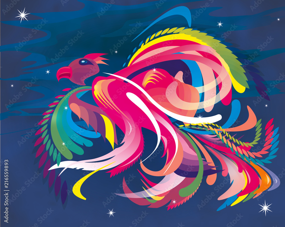 Obraz premium exotic bird