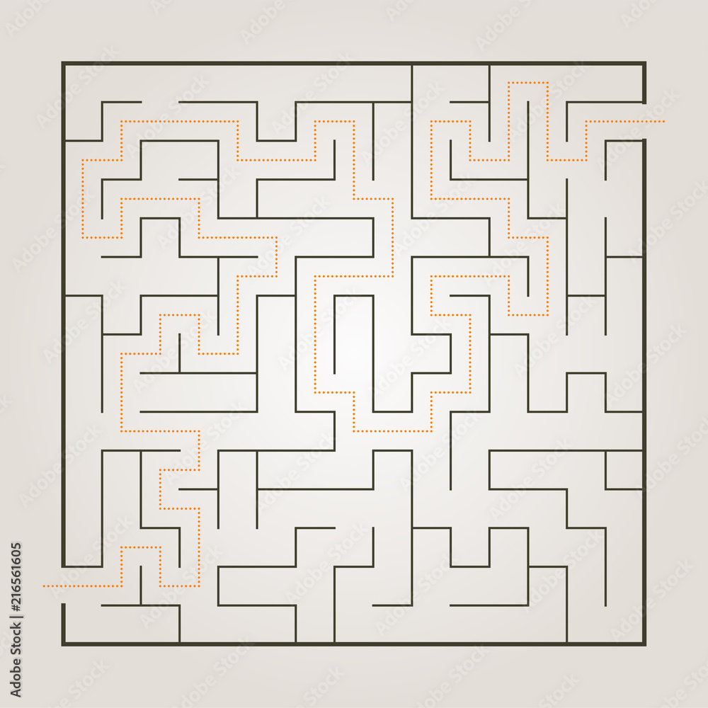 Simple maze