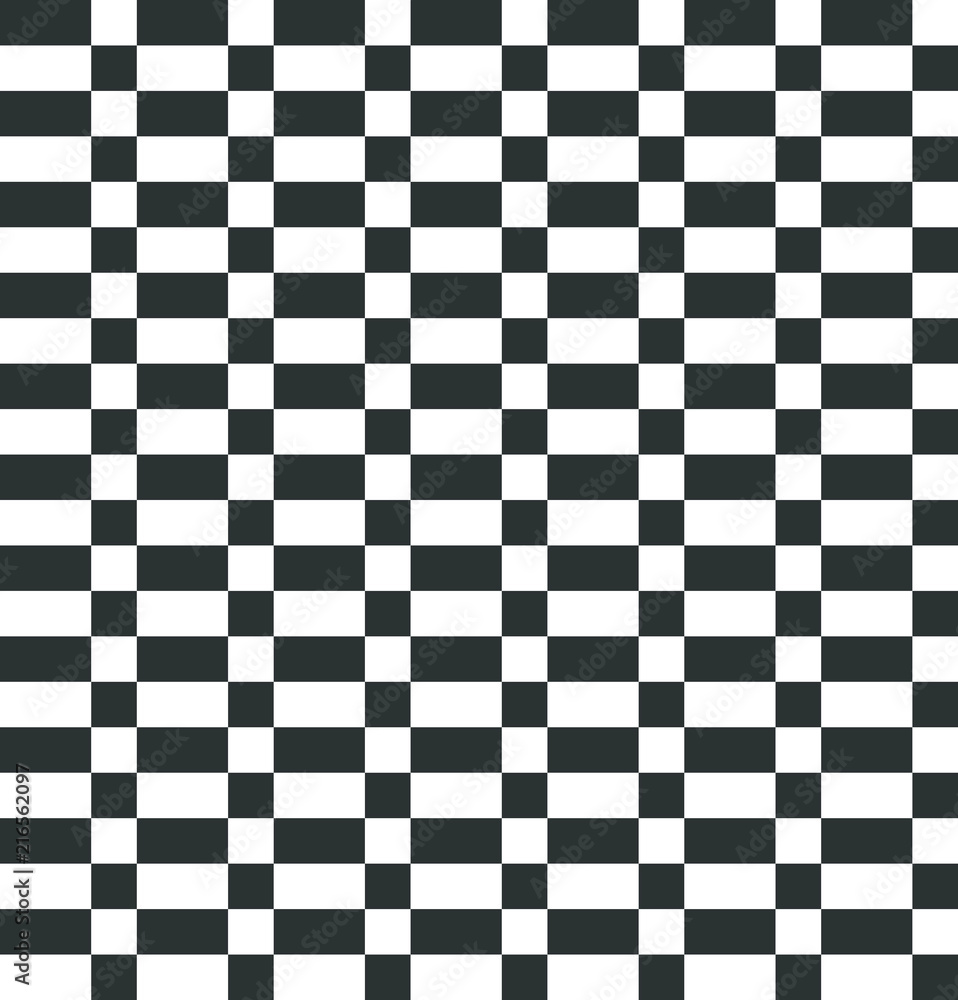 Fototapeta premium Checkered background. Vector drawing
