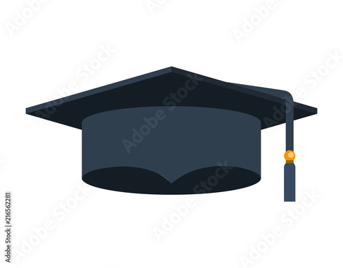 hat graduation isolated icon vector illustration design