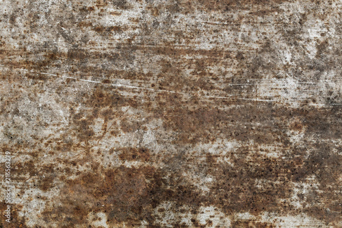 Texture of a burned or rusted metal