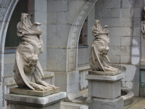 Photographie gargoyle statues