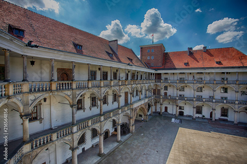 Piast Castle in Brzeg in Poland. Piast dynasty mausoleum photo