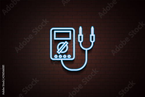 voltmeter icon in Neon