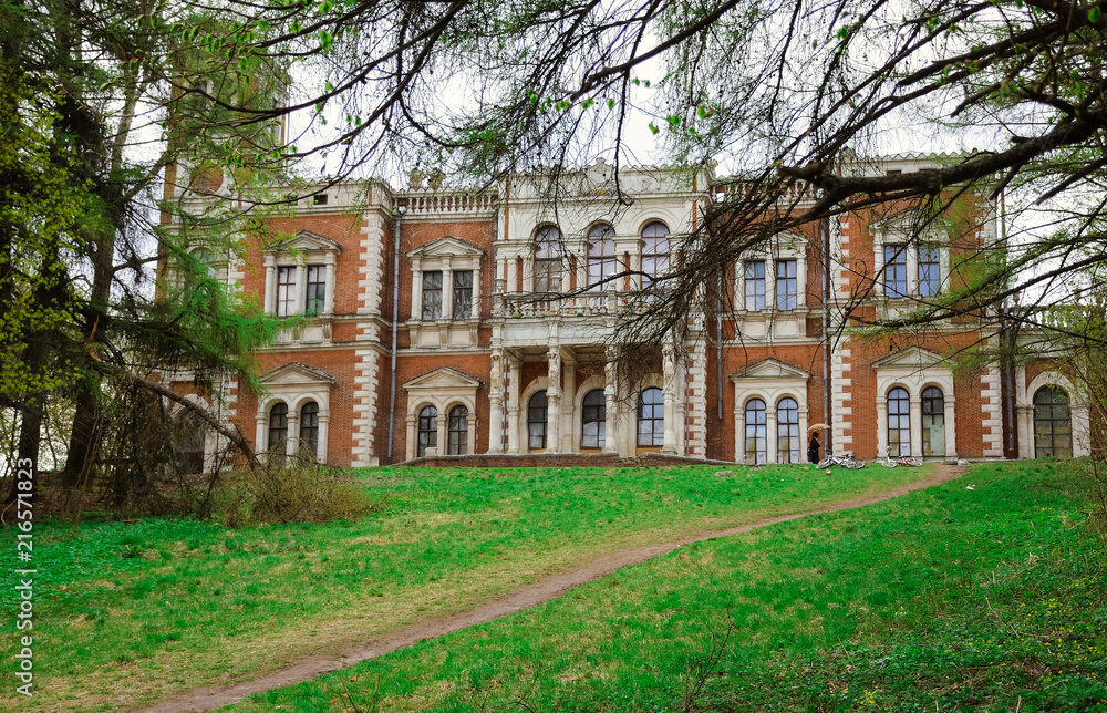 Bykovo, Manor in Bykovo, Vorontsov-Dashkov Manor, abandoned manor, abandoned building
