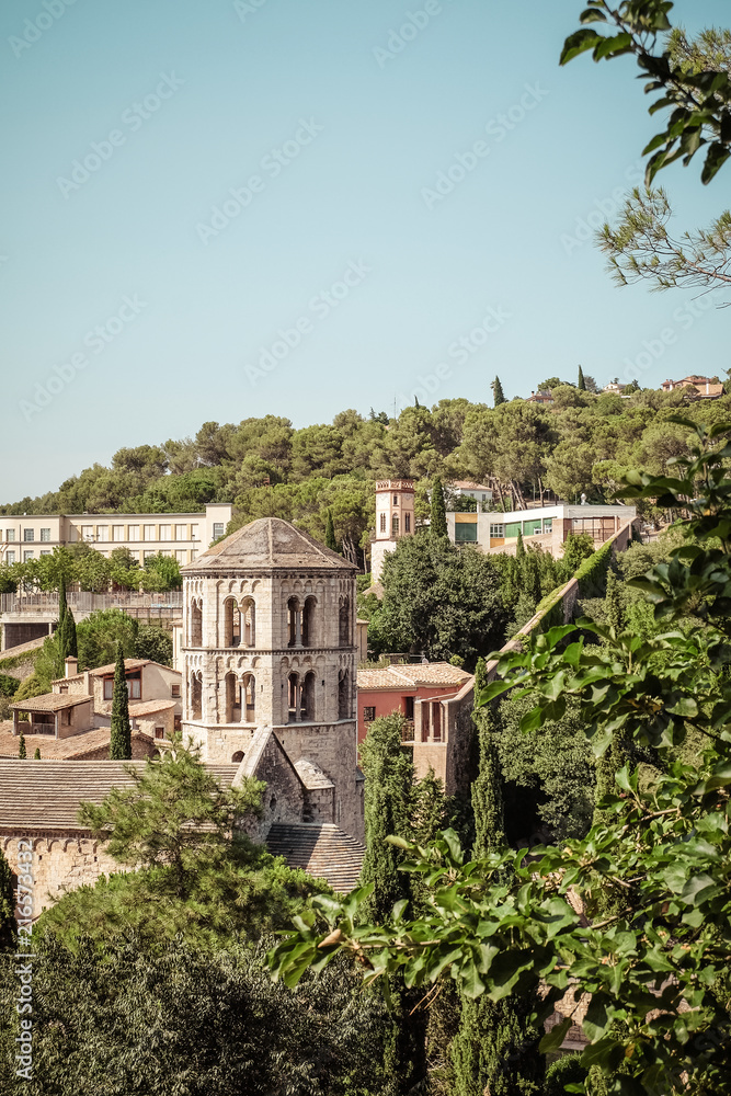 Sant Pere de Galligants abbey in Girona, Catalonia