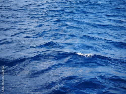 dark blue deep ocean water