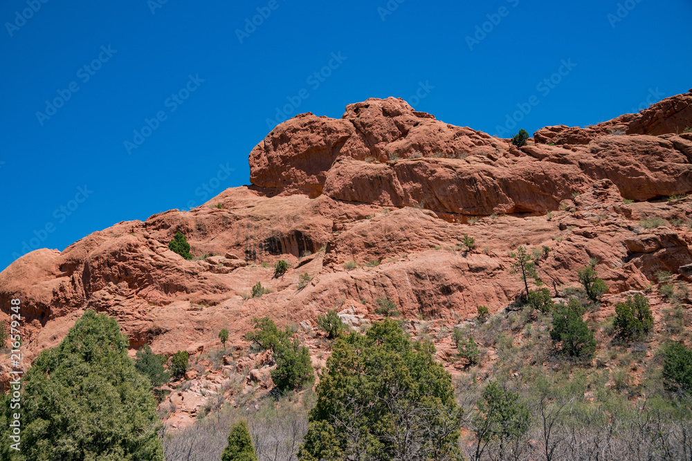 Fototapeta premium Beautiful landscape of the famous Garden of the Gods