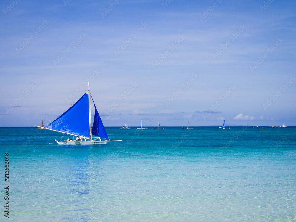 Obraz premium sailing boat