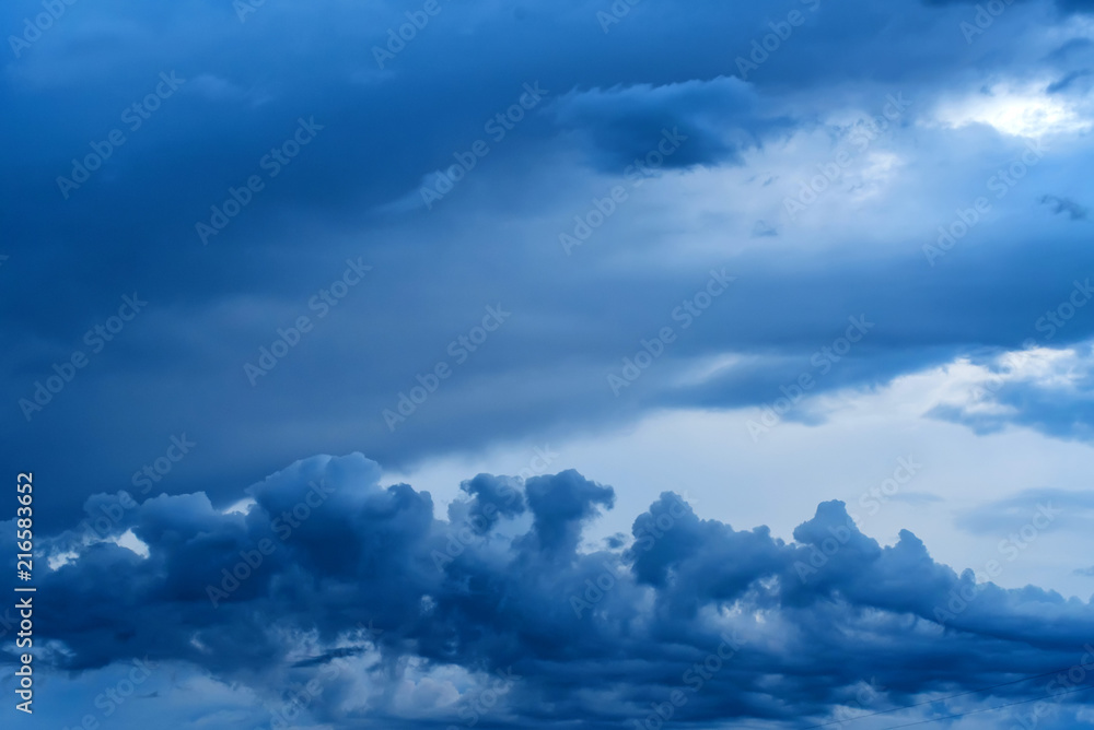 Dramatic skyscape before rain Dramatic skyscape before rain