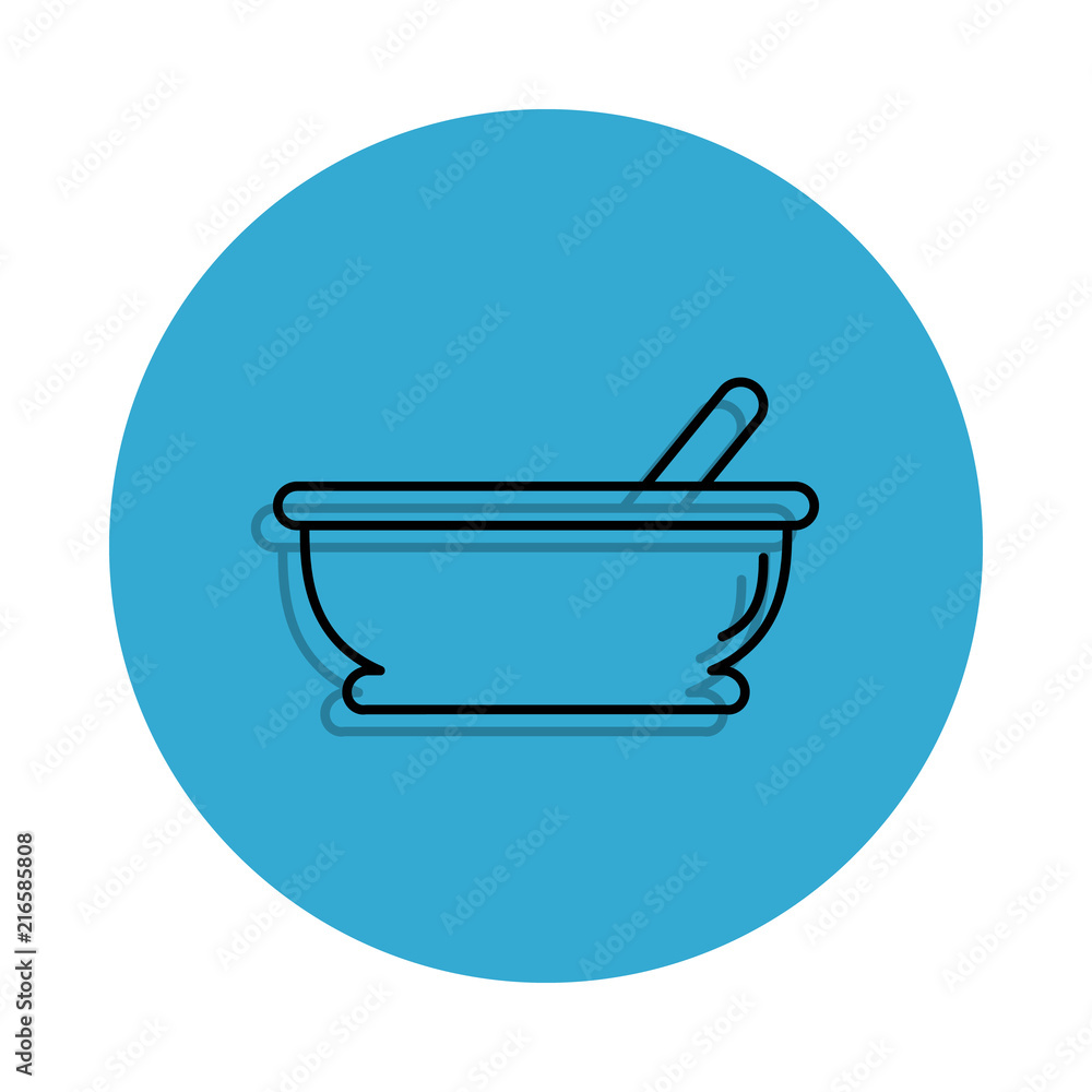 Spice grindel icon on white background Spice grindel icon on white background