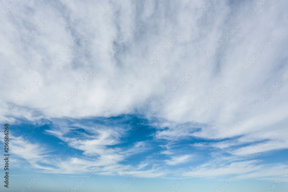 Fototapeta premium Clouds in a Blue sky 