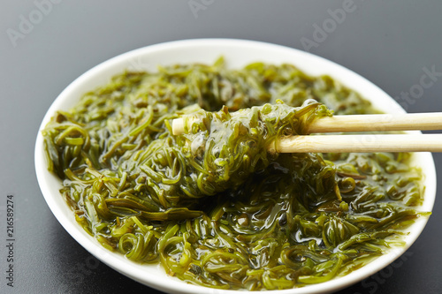 Mekabu, Japanese seaweed  photo
