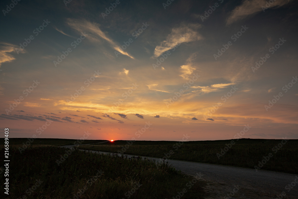 Tallgrass Prairie Sunsets Tallgrass Prairie Sunsets