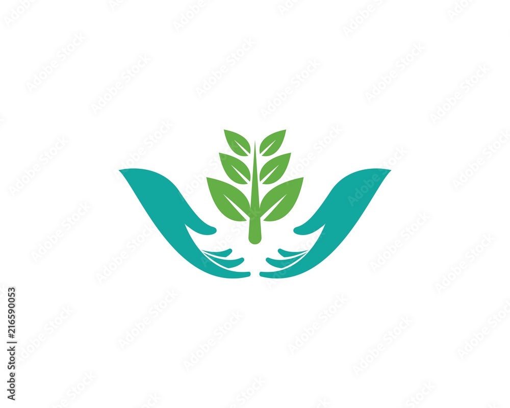Hand Care Logo Template Hand Care Logo Template