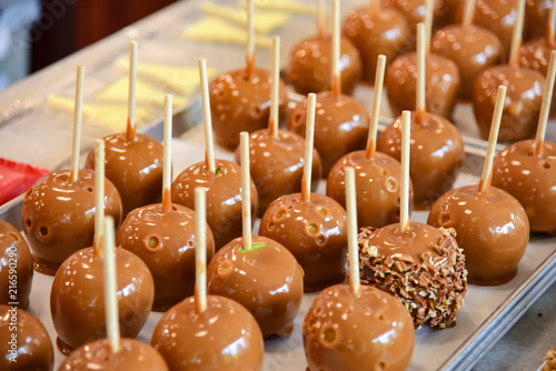 Batch of Caramel Apples photo