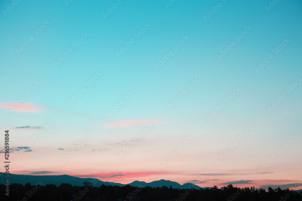 Obraz premium Clean sky