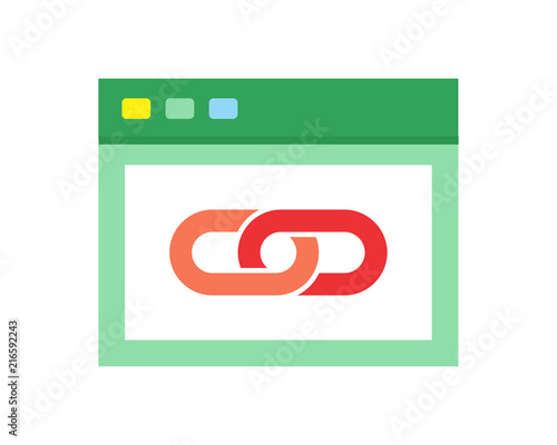 abstract rectangle image vector icon logo symbol