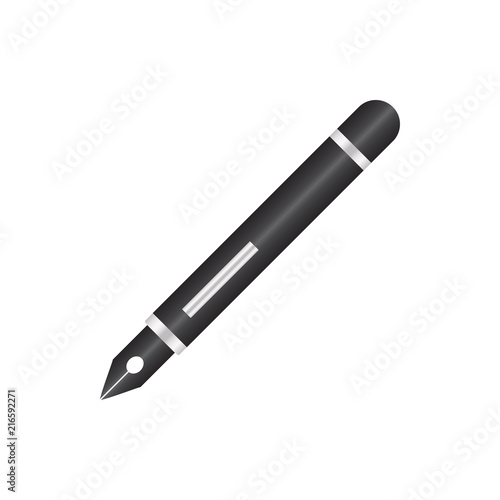 Black pen graphic design template