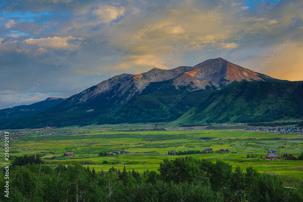 Crested Butte, Colorado Summertime in a Rocky Mountain Ski Town