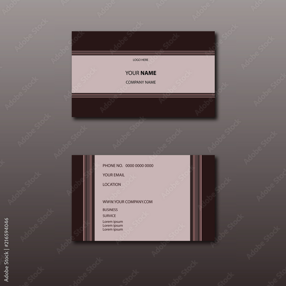 Business card Business card