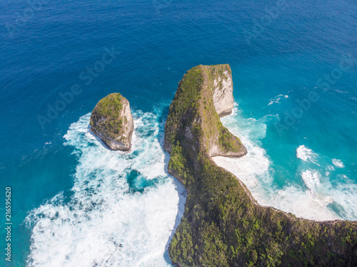 Kelingking beach. Nusa Penida Island, Indonesia. © pigprox