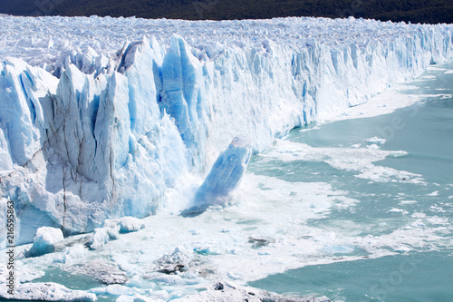 Glacial ice calving  - 2018  Perito Moreno Glacier