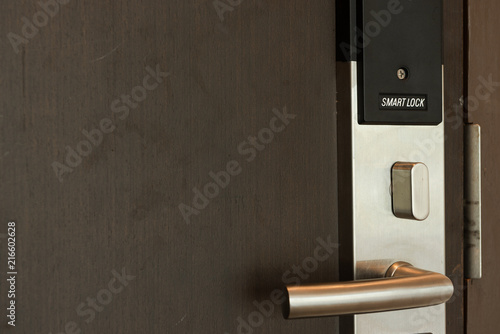 Smart card door key lock system,modern technology for safety