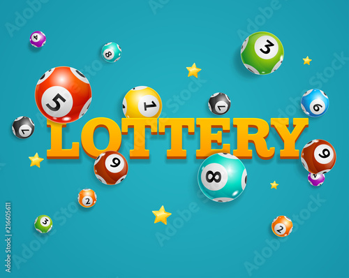 Realistic Detailed 3d Lotto Bingo Concept Card Background. Vector