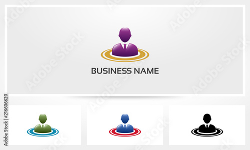 Professional Businessman Logo