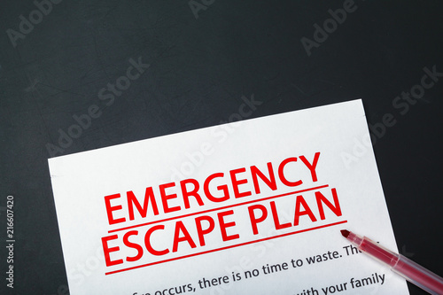 Emergency evacuation plan