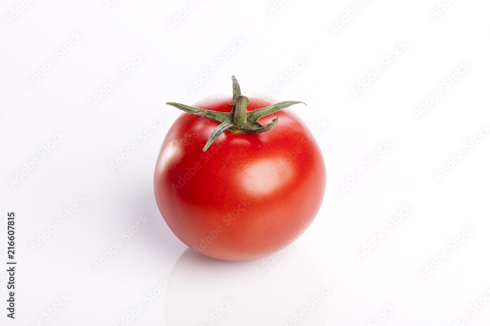 fresh tomatoes isolated white. fresh tomatoes isolated white.